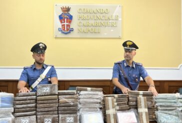 Napoli, nascondeva 105 KG di cocaina nella lavastoviglie, arrestato