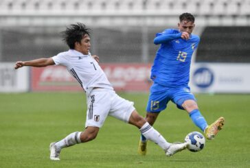 Colombo non basta, l'Under 21 fa 1-1 contro il Giappone