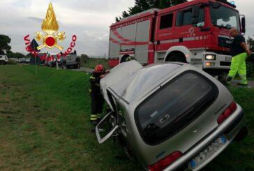 Incidente tra 2 auto a Colle: 3 persone coinvolte