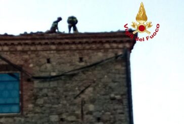 Vigili del fuoco al lavoro su numerosi problemi provocati dal maltempo