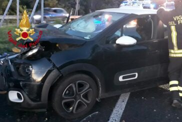 Incidente fra 4 auto sull’Autopalio: tre feriti