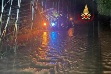 Maltempo: numerosi gli interventi dei Vigili del fuoco