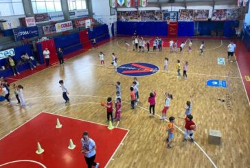 Ripresi i corso di minibasket della Virtus