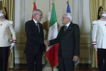 Mattarella riceve il presidente austriaco Van der Bellen