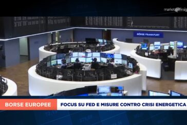 EUROLISTINI CONTRASTATI, FOCUS SU FED E MISURE CONTRO CRISI ENERGETICA