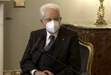 Mattarella alla consegna dei premi "Penna d’Oro"