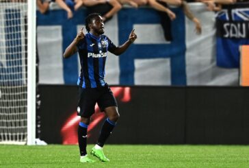 L'Atalanta piega la Fiorentina 1-0 e torna in vetta