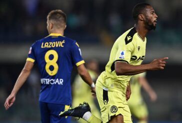 L'Udinese vince ancora, Verona beffato nel recupero