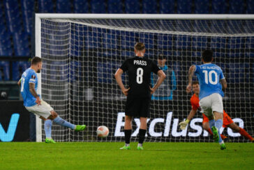 Immobile e Pedro non bastano, Lazio-Sturm Graz 2-2
