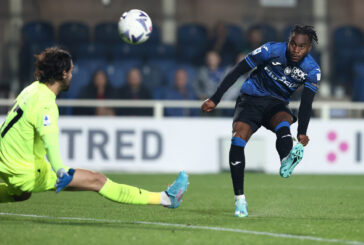 Atalanta-Sassuolo 2-1, notte in testa per la Dea