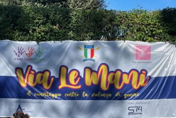 "Via le Mani", il canottaggio contro la violenza sulle donne
