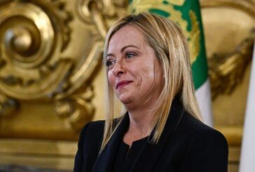 Passaggio di consegne fra Draghi e il nuovo premier Giorgia Meloni