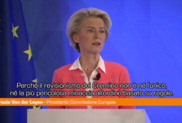 Von der Leyen "Dobbiamo promuovere i nostri valori nel mondo"