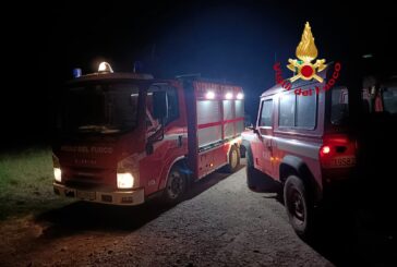 I Vigili del fuoco impegnati in due ricerche di persone