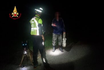 Si perde nel bosco di Bellaria: ritrovato dai Vigili del fuoco