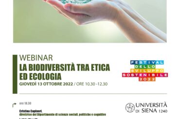 L’Università di Siena partecipa al Festival dello sviluppo sostenibile