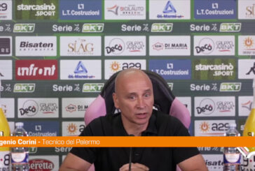 Corini "Il Palermo deve reagire già dalla trasferta di Terni"
