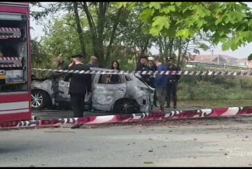 Trovato cadavere carbonizzato in un'auto nel Torinese