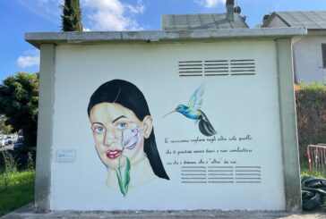 A Torrita la cabina elettrica è un’opera di street art