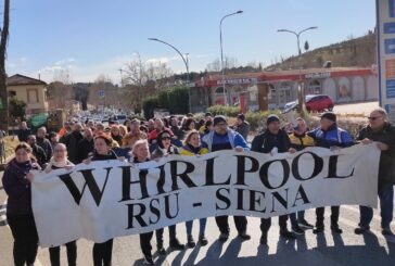 Whirlpool Siena: il 18 ottobre sciopero con manifestazione in centro