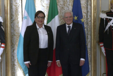 Mattarella incontra presidente Honduras