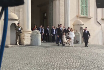 I nuovi ministri lasciano il Quirinale dopo il giuramento