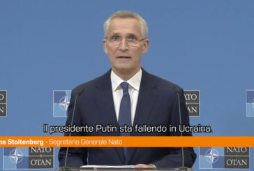 Stoltenberg "Nato con l'Ucraina per tutto il tempo necessario"