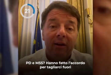 Camere, Renzi "Pd e M5S escludono il Terzo Polo dalle vicepresidenze"