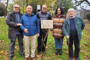 Inaugurata la targa della Consorteria “Quelli del ‘42”