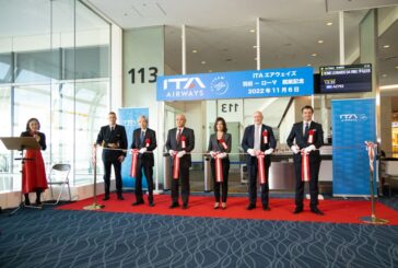 Ita Airways, Partito oggi il nuovo volo Roma Fiumicino-Tokyo Haneda
