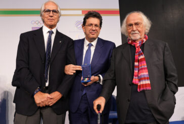Consegnati i Collari d'oro del Coni, stella d'oro all'Italpress