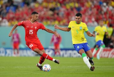 Casemiro stende la Svizzera, il Brasile vola agli ottavi