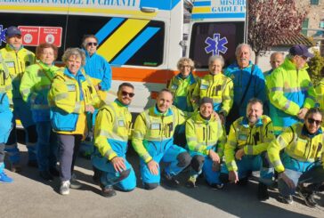 Inaugurata la nuova ambulanza della Misericordia di Gaiole in Chianti