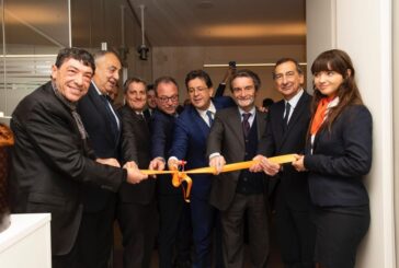 Taglio del nastro per la nuova redazione milanese dell'Italpress