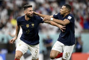 Giroud e Mbappé lanciano la Francia ai quarti, Polonia ko