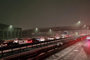 Neve a Torino, disagi alla circolazione