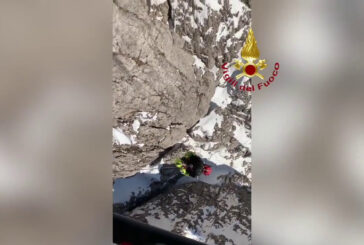 Due escursionisti salvati dai vigili del fuoco in provincia di Lecco