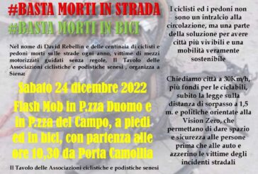 Terrecablate aderisce al flash mob contro le morti sulle strade