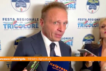 Lollobrigida "Reddito? Va dato solo a chi non può lavorare"