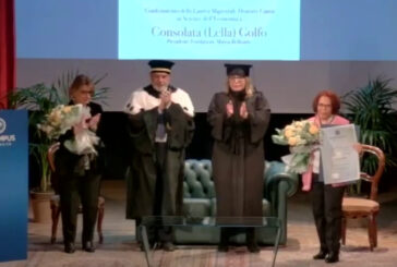 Dall'Università eCampus una laurea honoris causa a Lella Golfo
