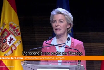 Ue, Von der Leyen "Sull'idrogeno obiettivi ambiziosi"