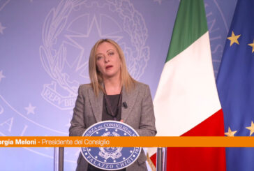 Energia, Meloni "L'Italia può uscire più forte dalla crisi"
