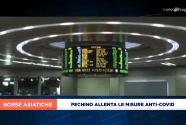 MERCATI ASIATICI CORRE HONG KONG (+4%) E PECHINO ALLENTA LE MISURE ANTI-COVID