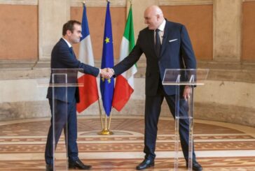 Da Italia e Francia impegno su sostegno all'Ucraina