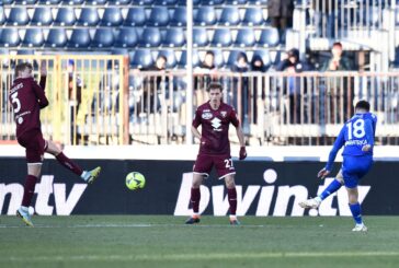 L'Empoli spreca, il Torino rimonta: 2-2 al "Castellani"