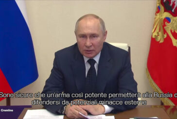 Putin "Nuovi missili ipersonici per difenderci da minacce esterne"