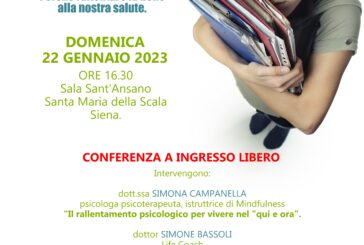 “Stanchi di correre”: conferenza sui ritmi frenetici della vita quotidiana