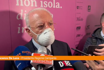 Ischia, De Luca "Fondi stanziati sono del tutto insufficienti"