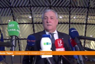Tajani "Ue conferma unità politica per il sostegno all'Ucraina"