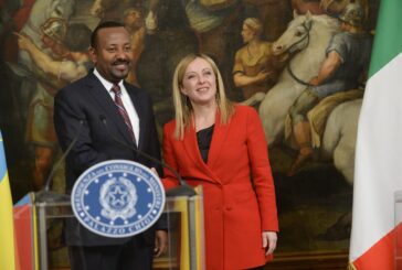 Italia-Etiopia, Meloni "Rafforzare legame con un partenariato paritario"
